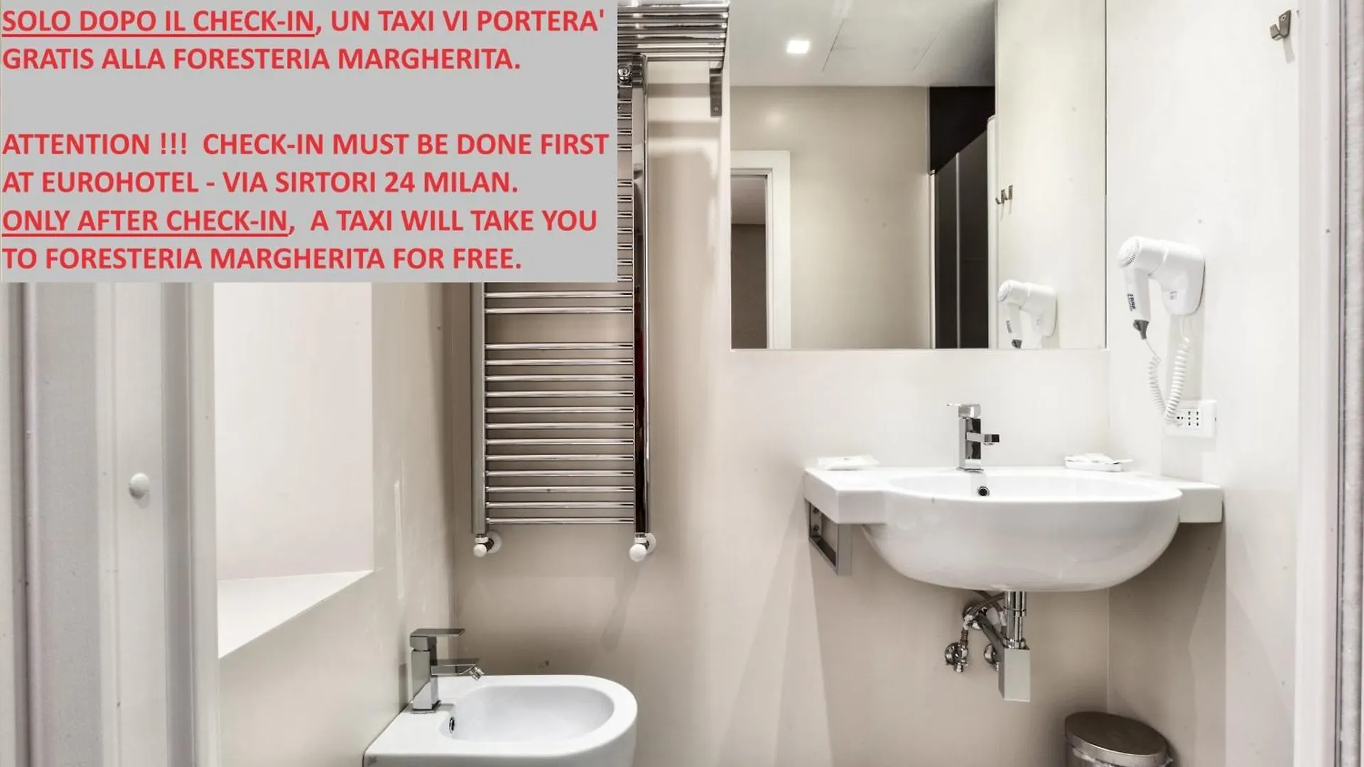 Pensionat Guesthouse Foresteria Margherita Milano