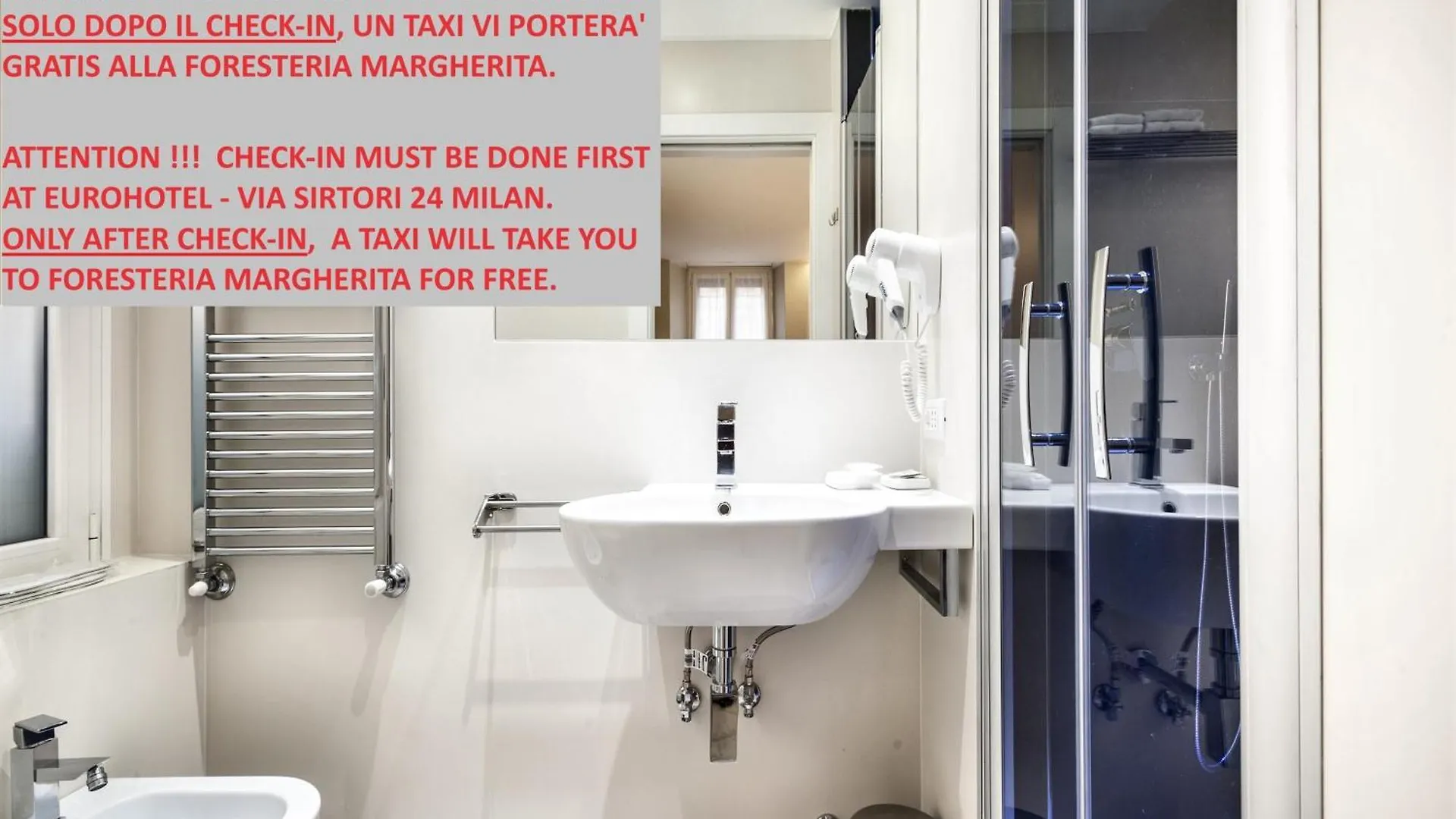 *** Gasthof Guesthouse Foresteria Margherita Milano Italien