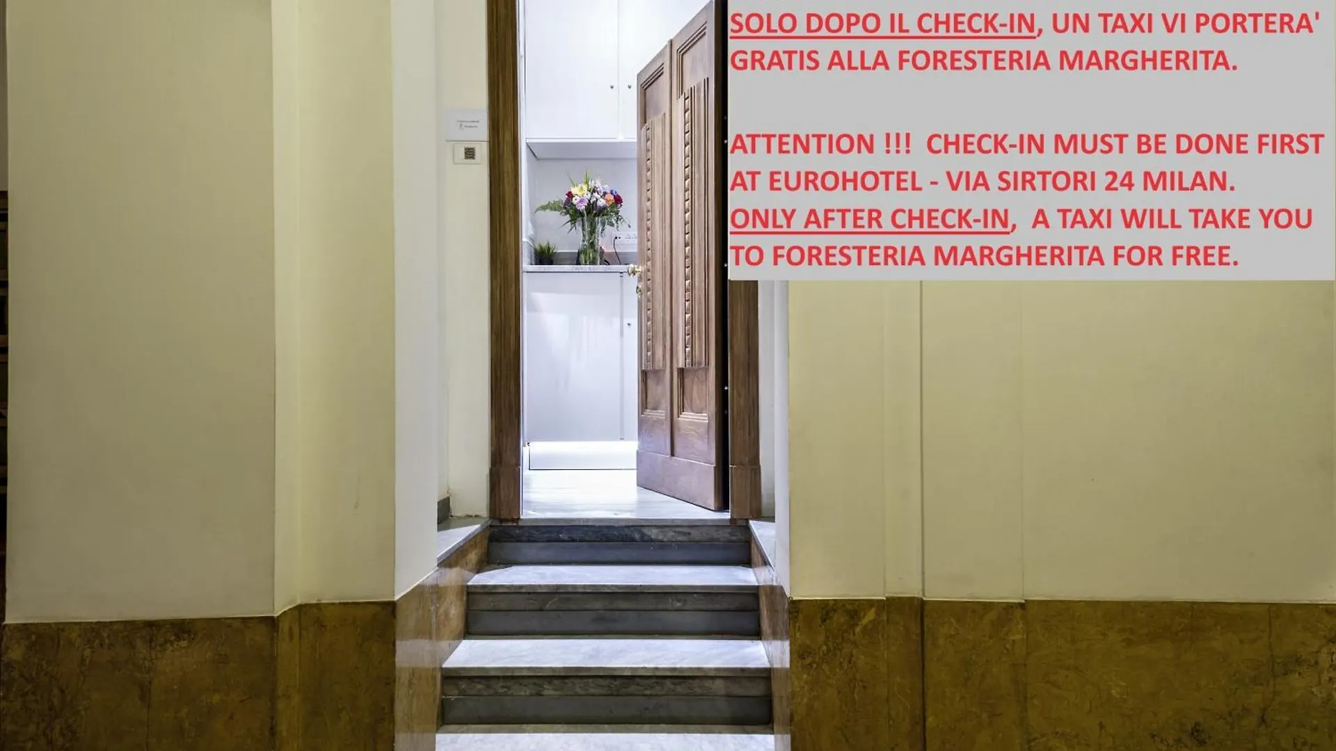*** Gasthof Guesthouse Foresteria Margherita Milano Italien