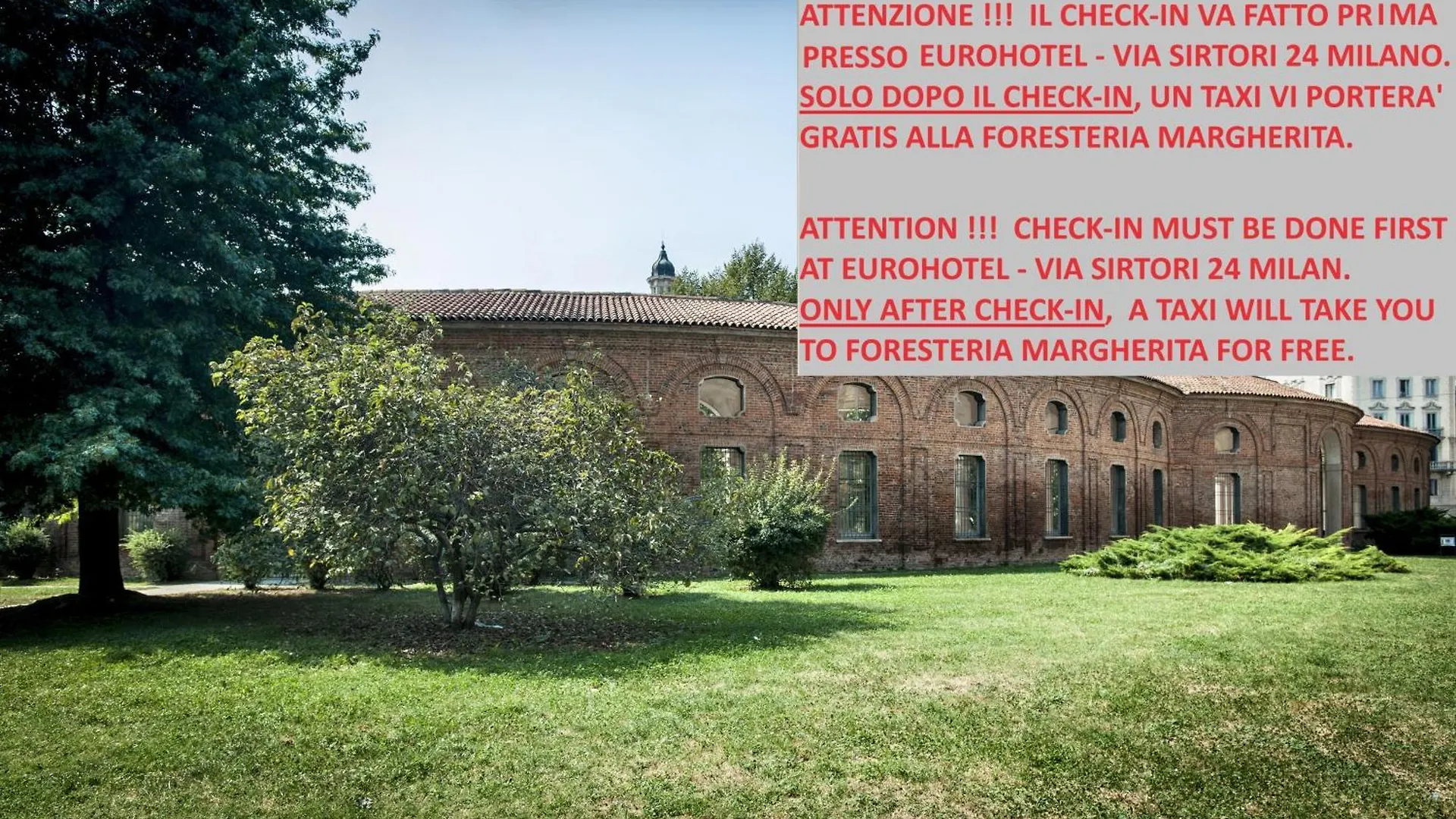 Guesthouse Foresteria Margherita Milano Gasthof Mailand