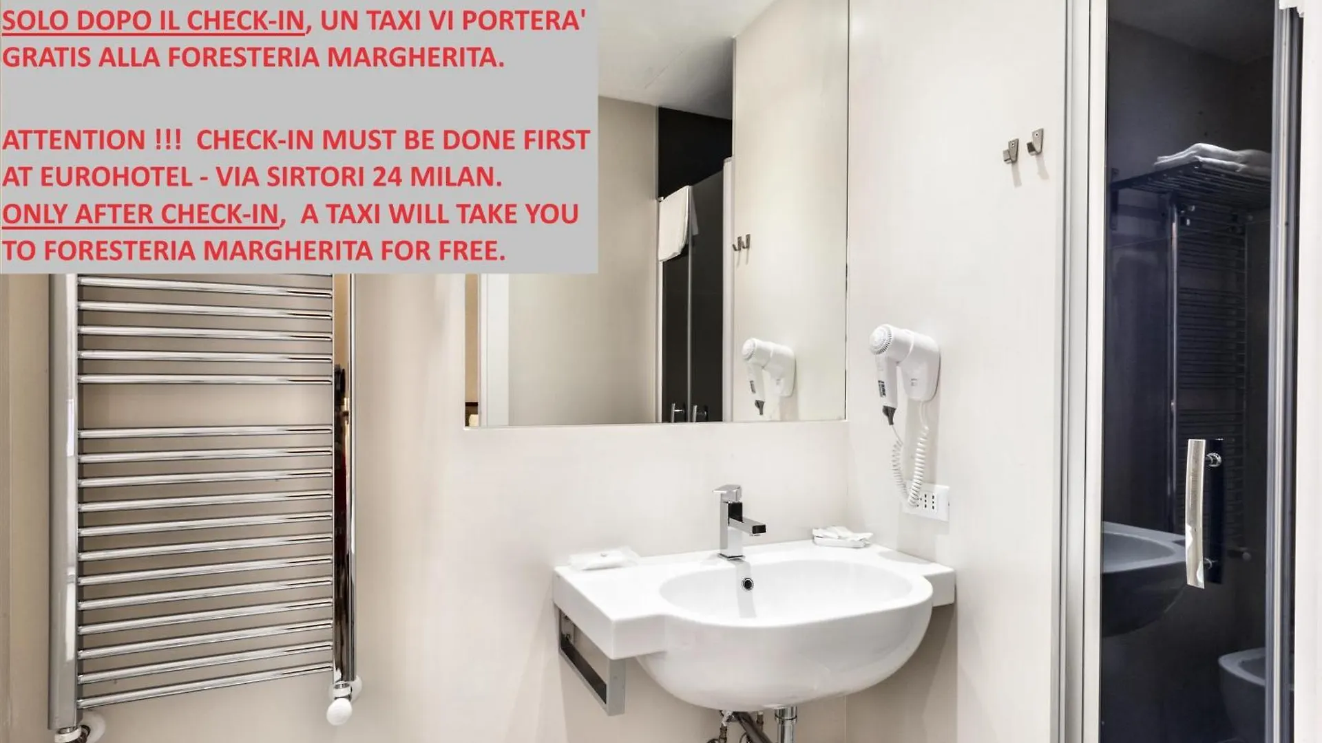 Guesthouse Foresteria Margherita Milano Maison d'hôtes Milan